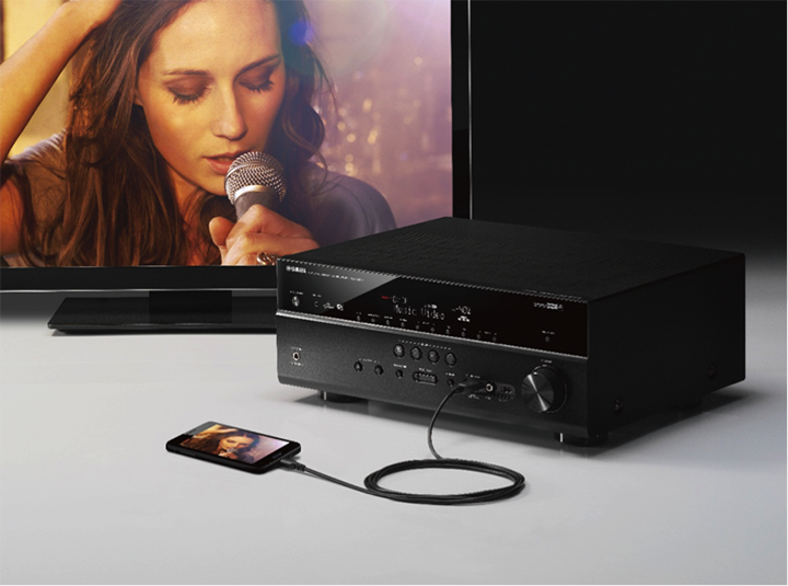 新款上市：RX-V677，利来w667.2声道数码家庭影院收音扩音机 