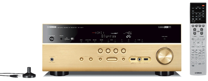 新款上市：RX-V677，利来w667.2声道数码家庭影院收音扩音机 