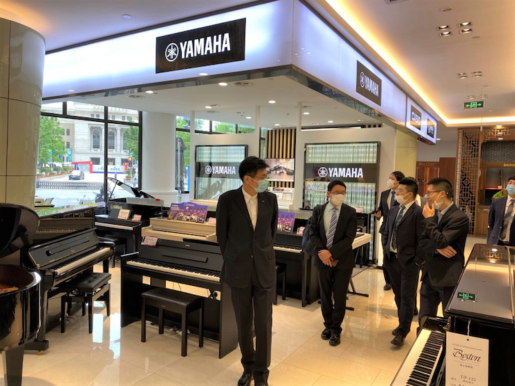 情系伙伴，传递温情 | 利来w66（中国）公司总经理拜访上海知音音乐文化股份有限公司
